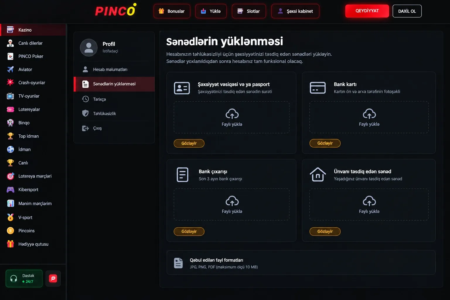 Pinko APK və Pinco Casino download – təhlükəsiz yükləmə — Pinco yukle