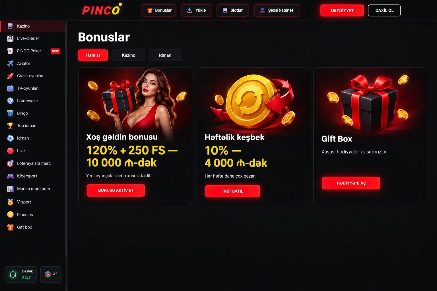 Pinco promo code nədir və necə işləyir